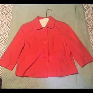 Red jacket